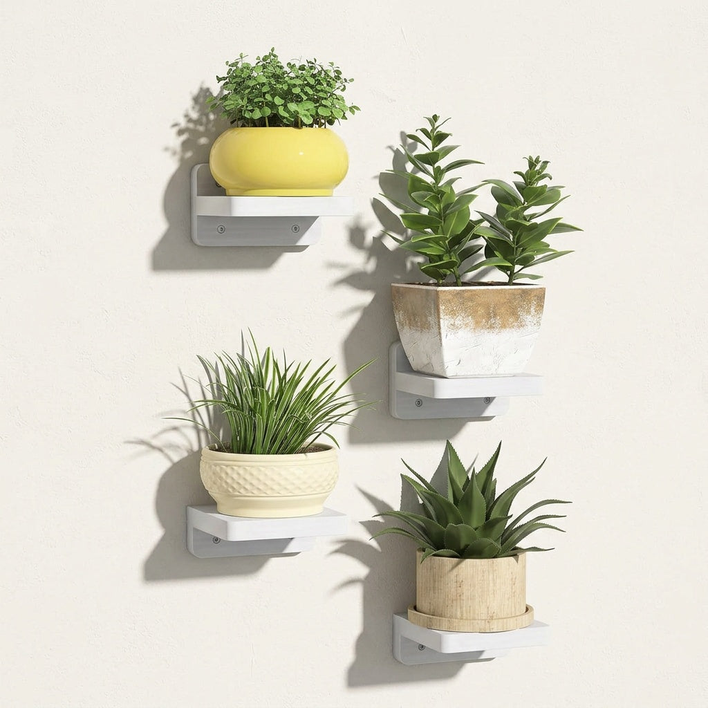 Floating Wall Shelves Set of 4